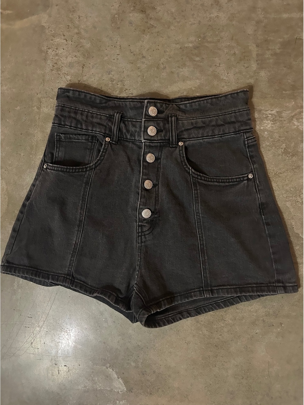 Wild Fable black denim shorts